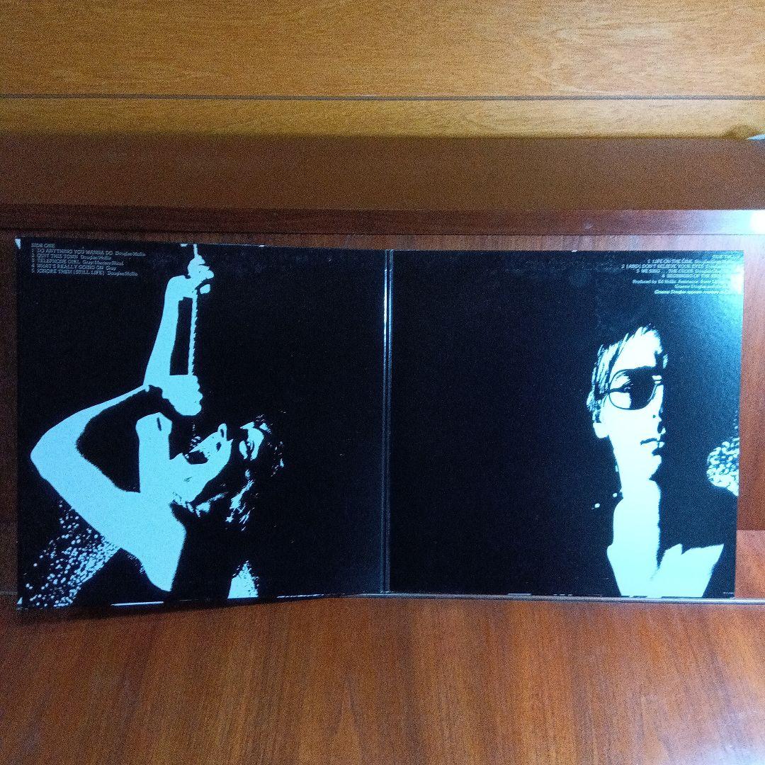 LP エディー＆ホットロッズ Life on the Line イ