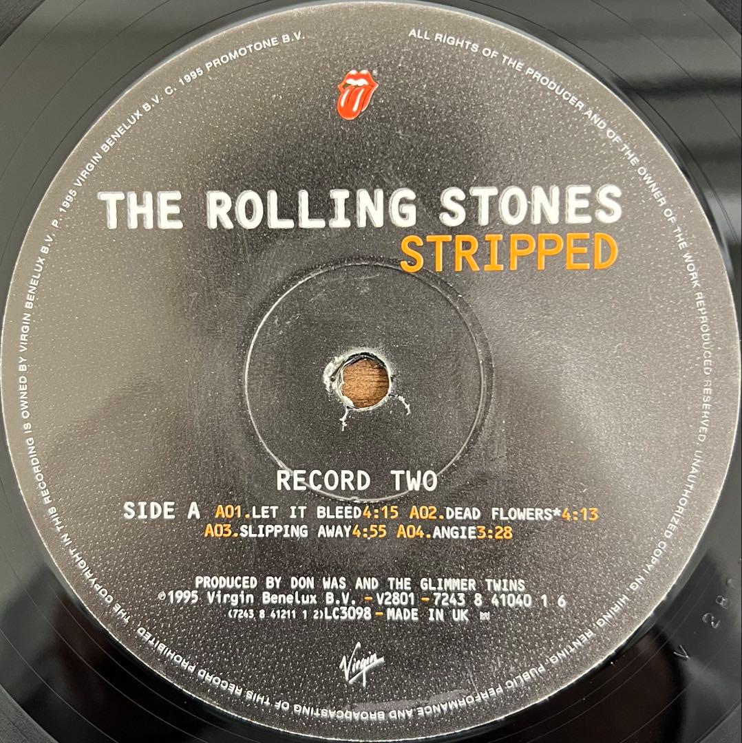 【2LP/UK盤】The Rolling Stones / Stripped