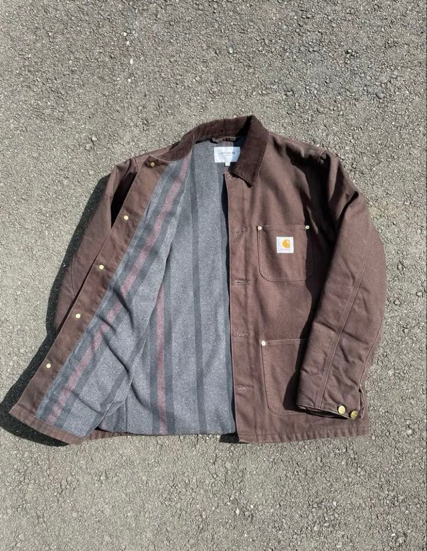 Carhartt ミシガン ブラウン チョアコート ジャケット
