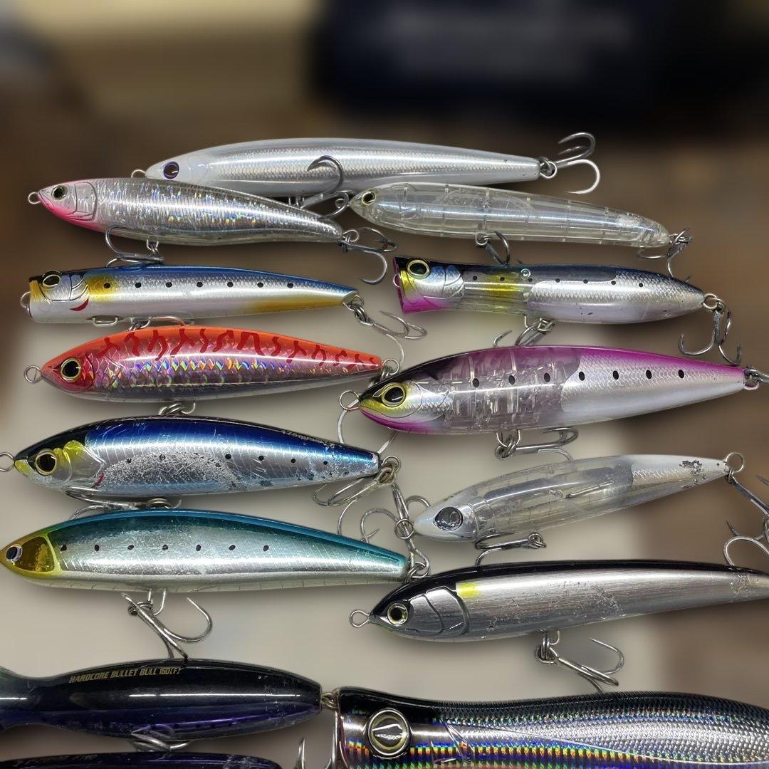 マグロルアー　シマノ　マリア　バブルディップ　別注平政　ボムディップ