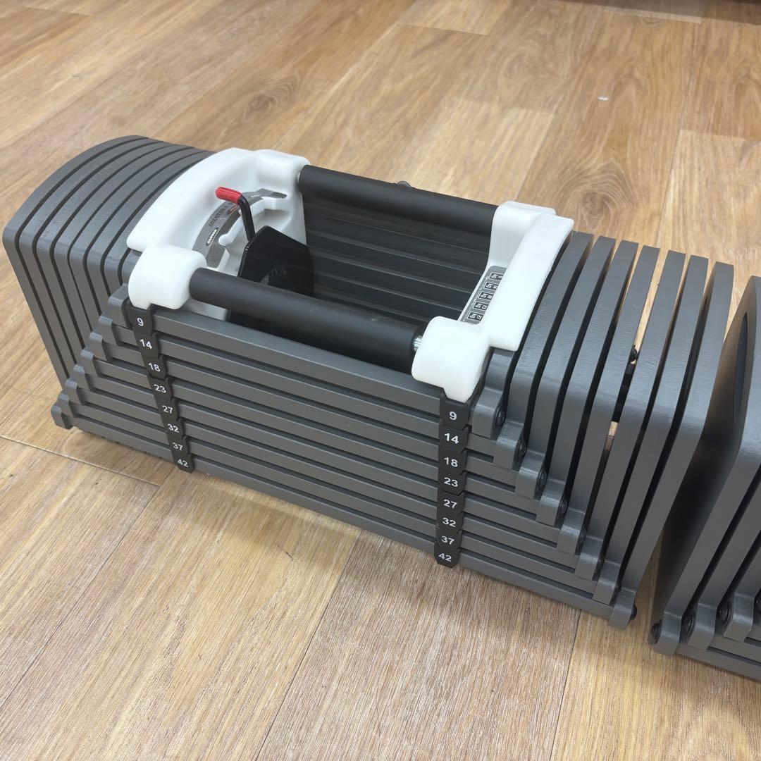 【専用】　1個目　中古 パワーブロック ダンベル 可変式 42kg 2個セット