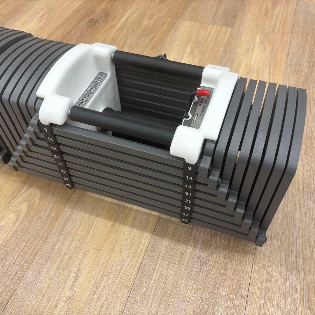 【専用】　1個目　中古 パワーブロック ダンベル 可変式 42kg 2個セット