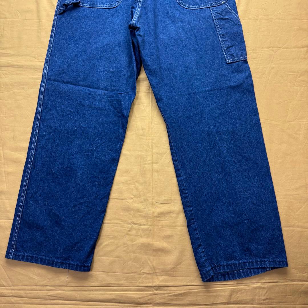 濃紺　80s TALON Dickies USA製 ペインターパンツ　デニム