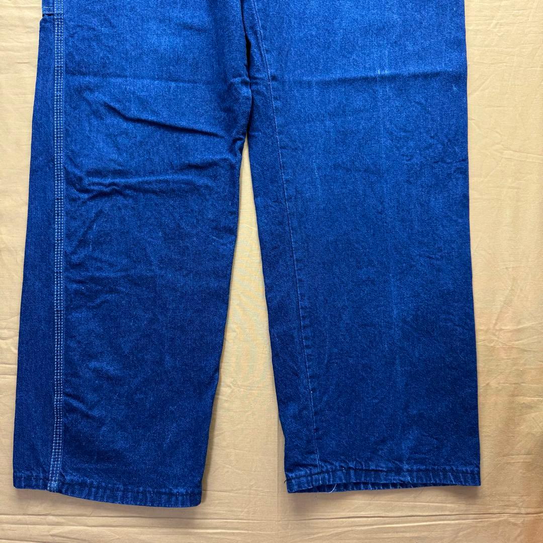 濃紺　80s TALON Dickies USA製 ペインターパンツ　デニム