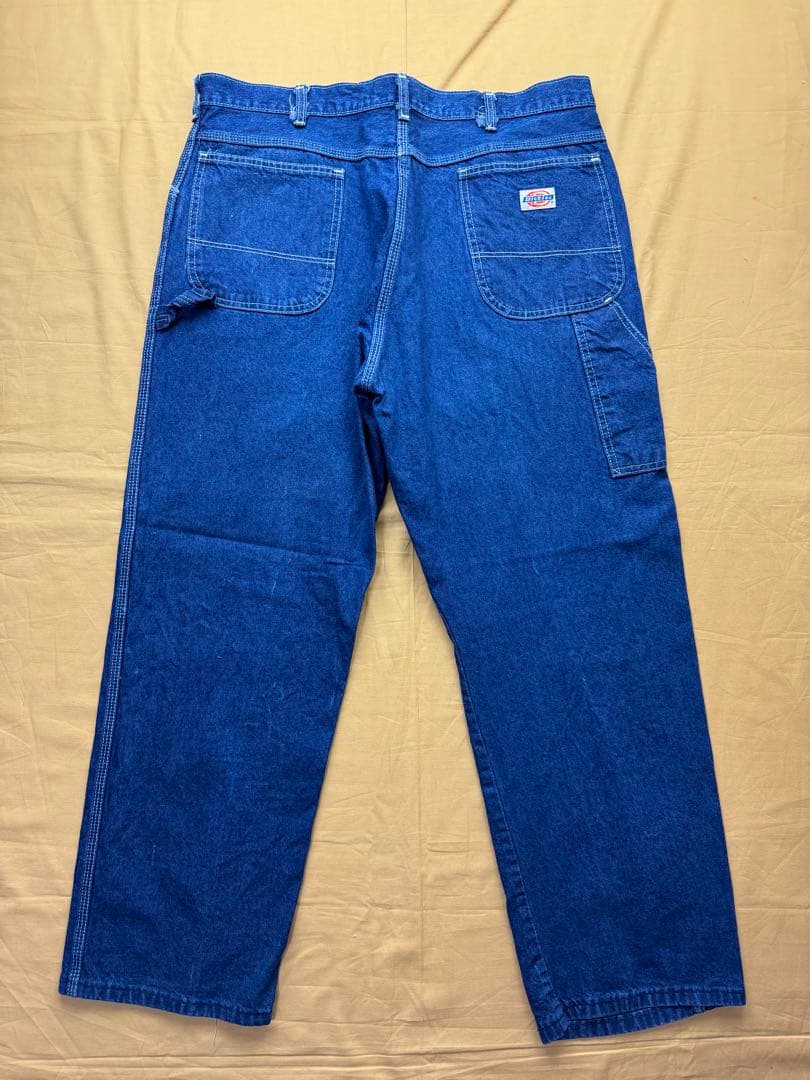 濃紺　80s TALON Dickies USA製 ペインターパンツ　デニム