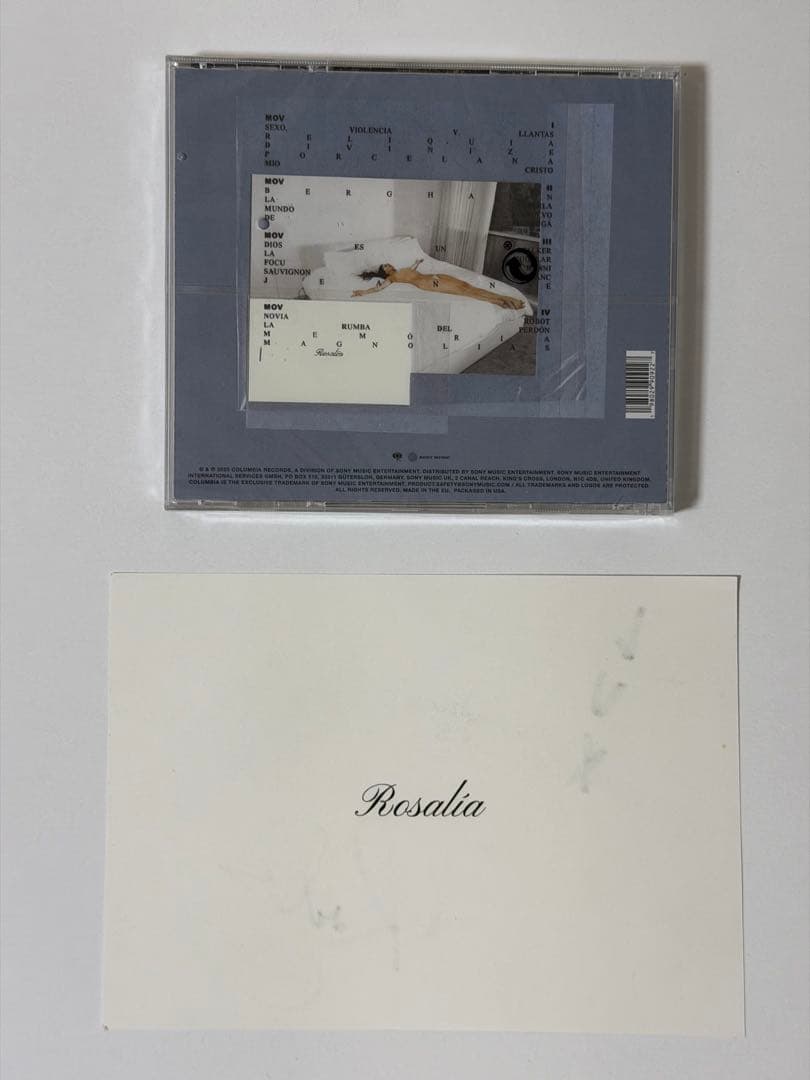 Rosalia　LUX　直筆サイン入りCD