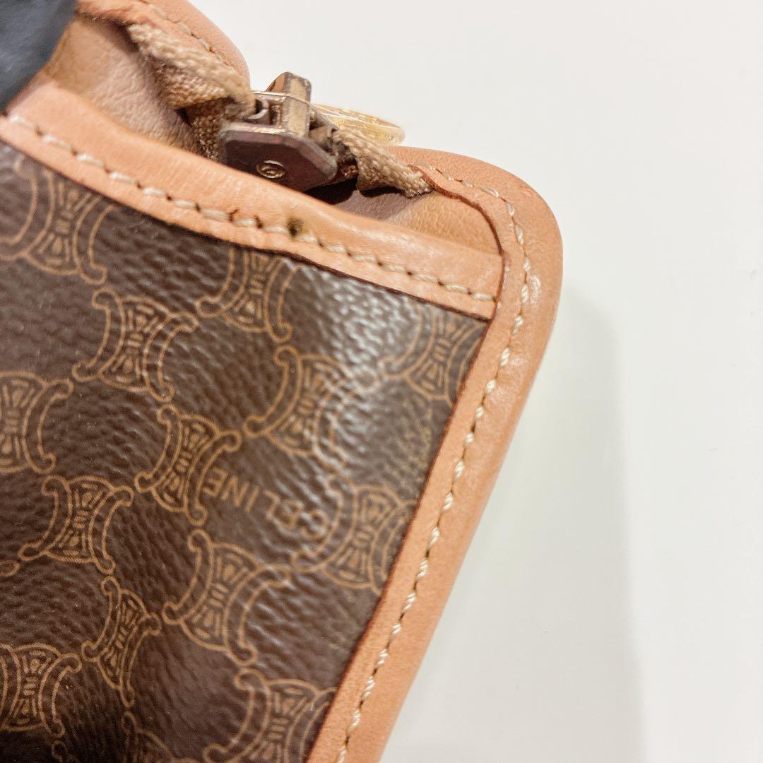 【CELINE】　マカダム　クラッチバッグ