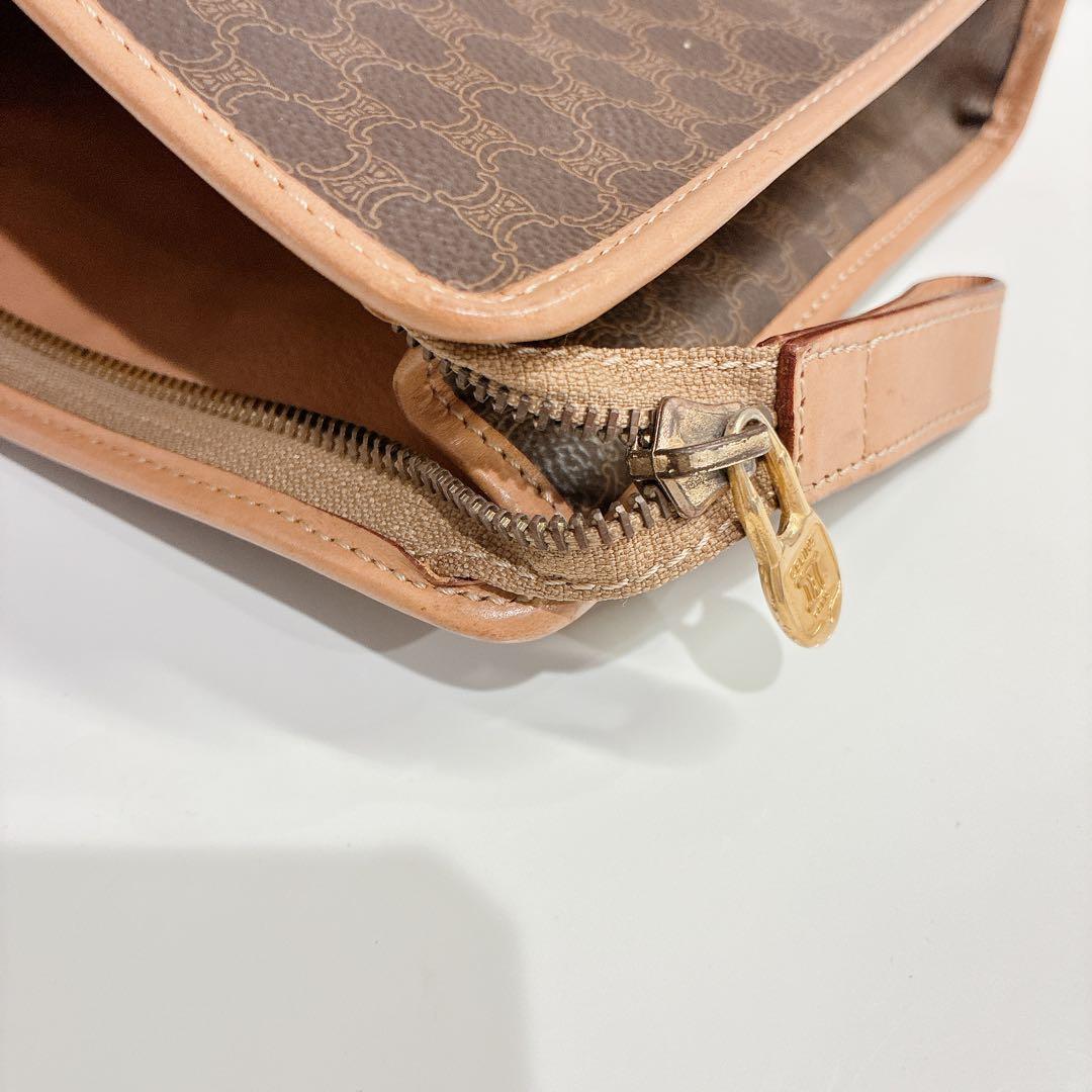 【CELINE】　マカダム　クラッチバッグ