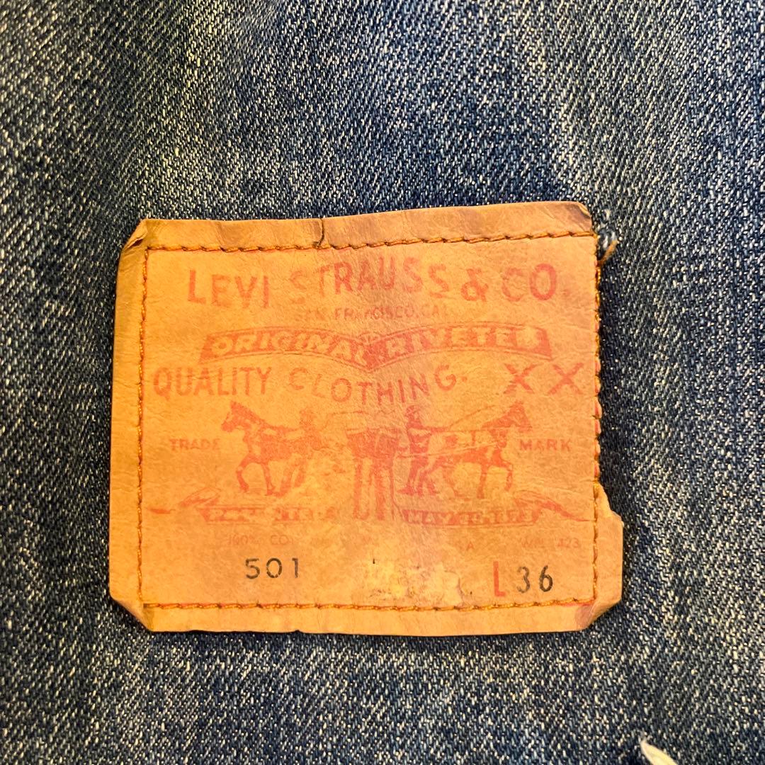 70s リーバイスLevi’s 501 デニムトートバッグ