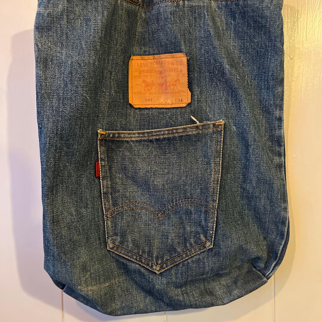 70s リーバイスLevi’s 501 デニムトートバッグ