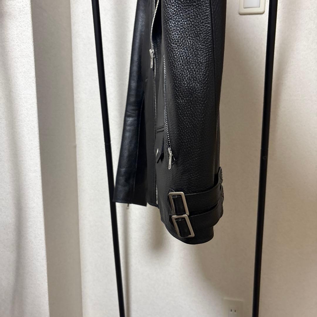 vivastudio 黒 レザー ライダースジャケット