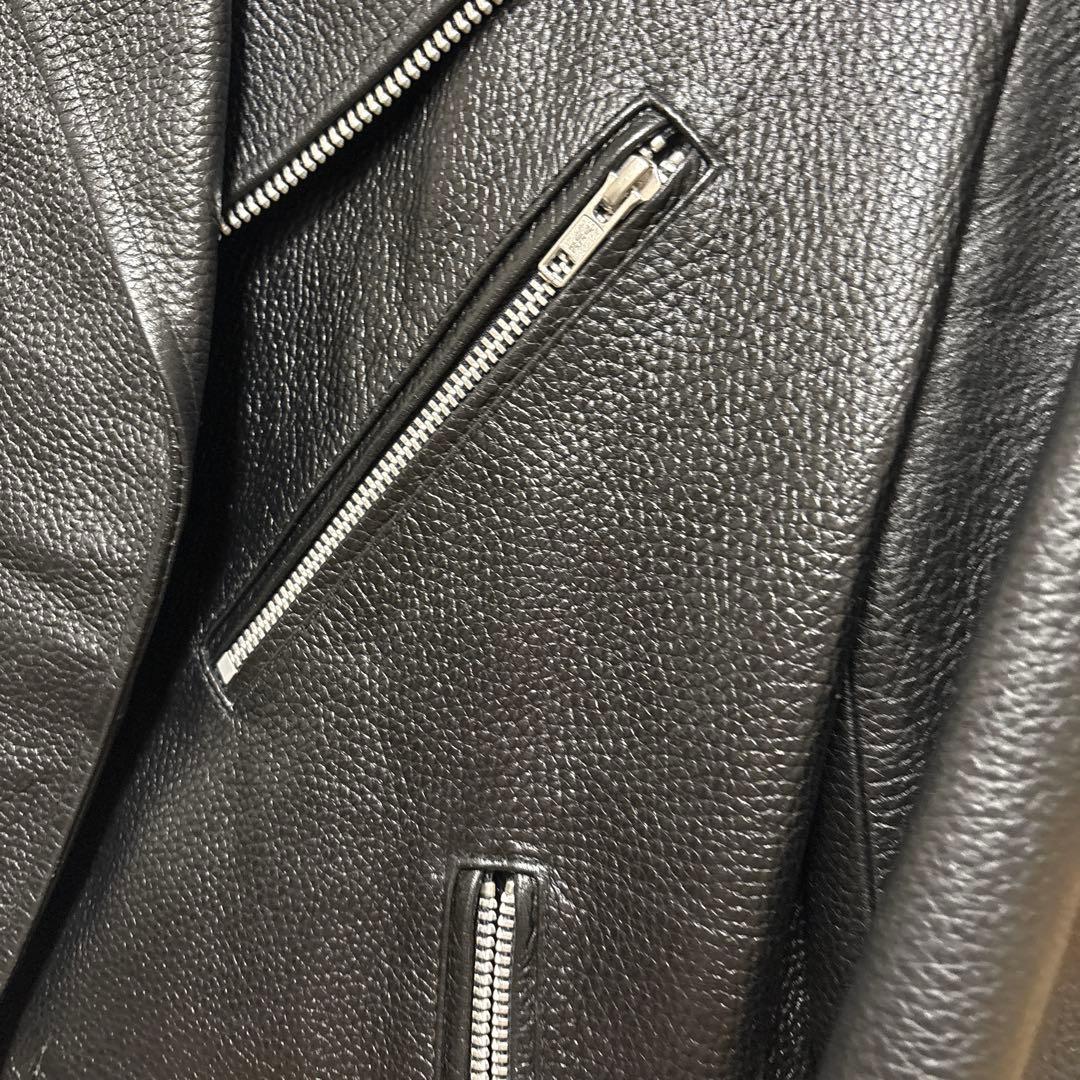 vivastudio 黒 レザー ライダースジャケット