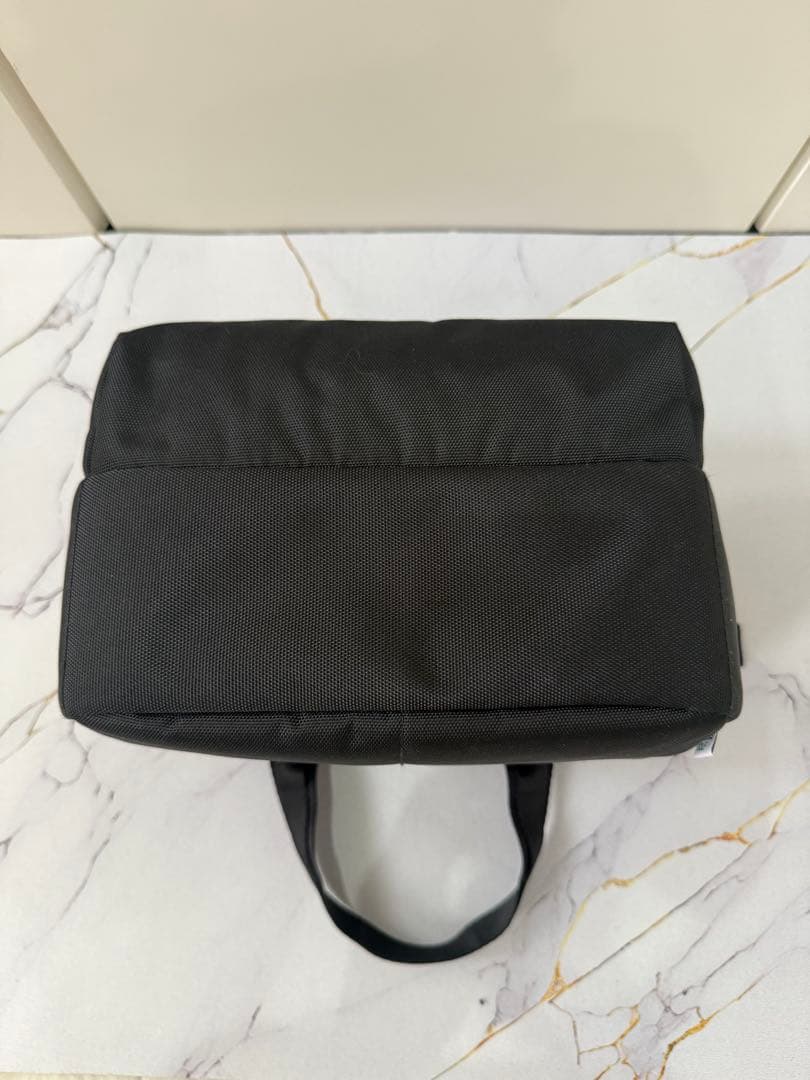 美品 BEAMS GOLF 小型トートバッグ 黒 ラウンドバッグ