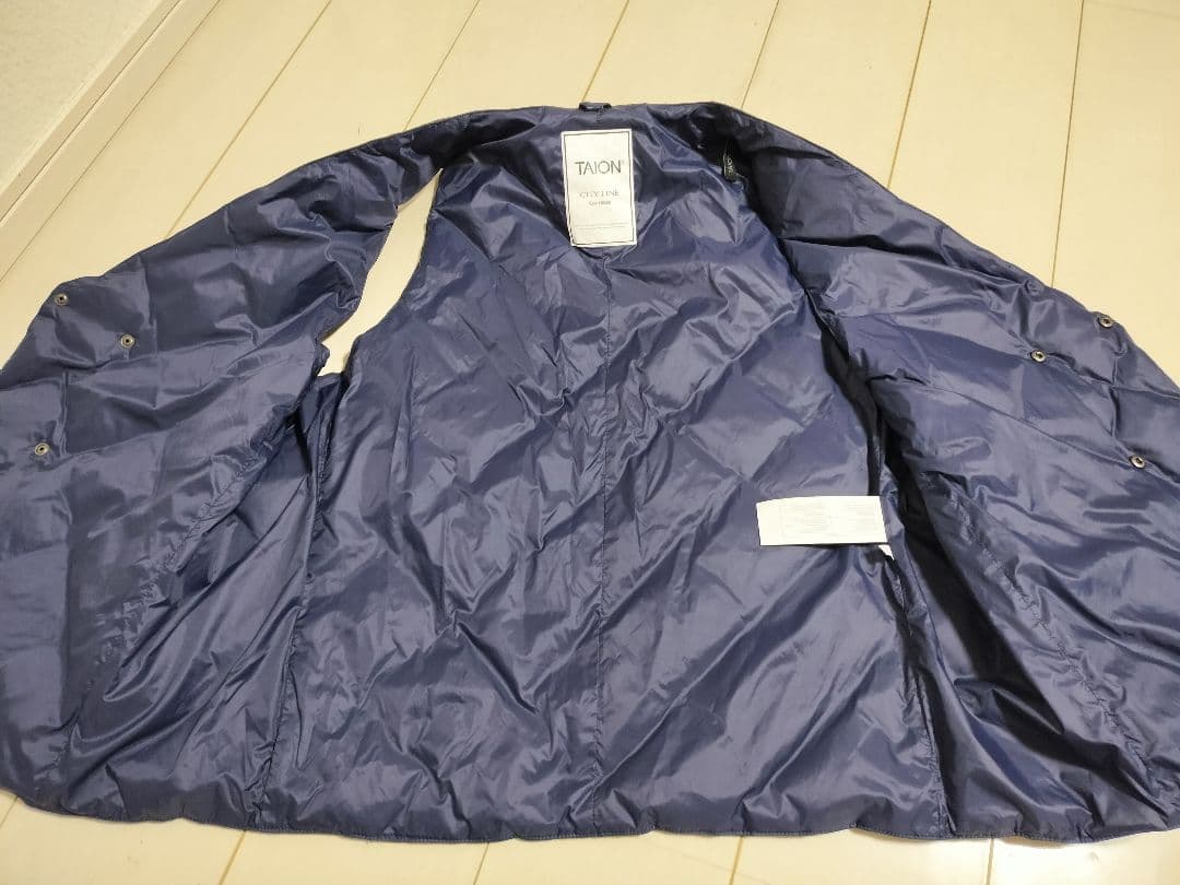 2XL「TAIONタイオン」CITY LINE ダウンベスト ジレ