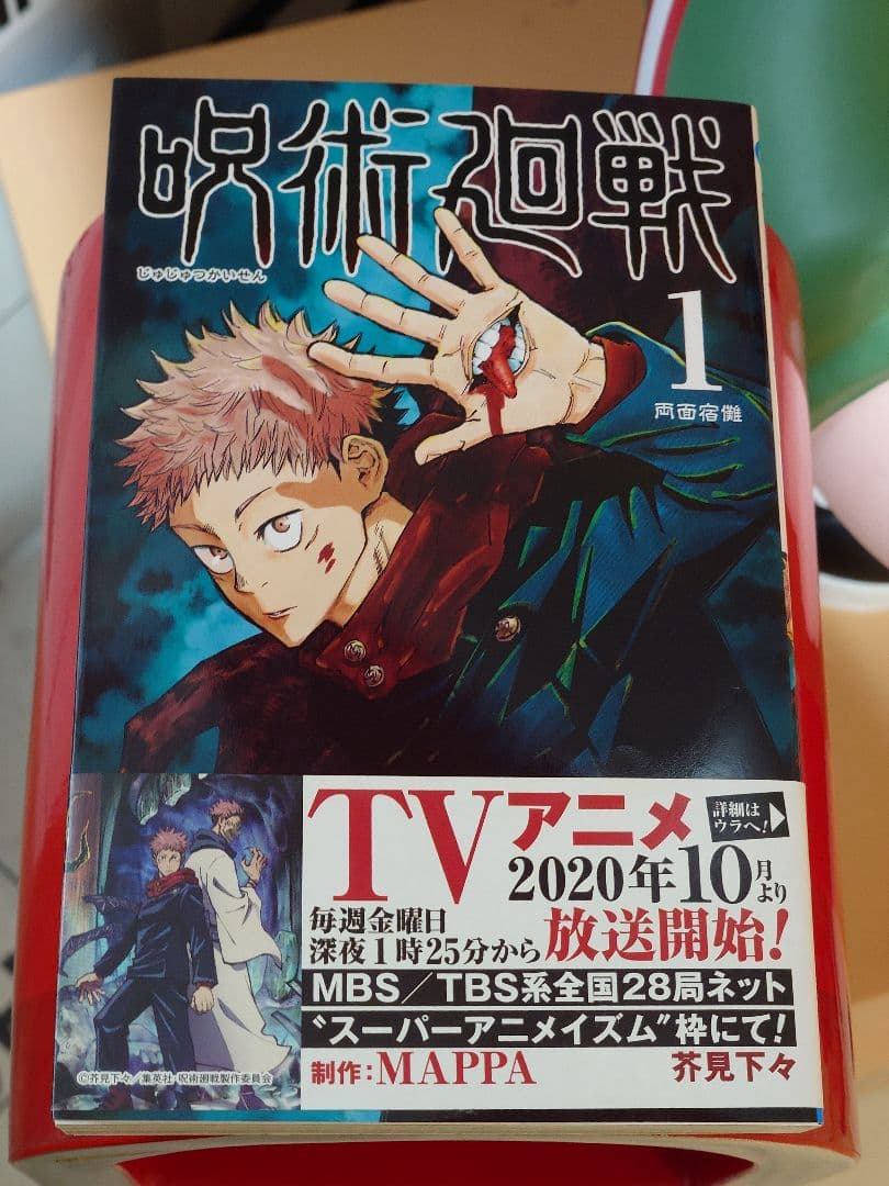 呪術廻戦　全巻+公式ファンブック　原則対面引き渡し。　別途1000円で発送も可能