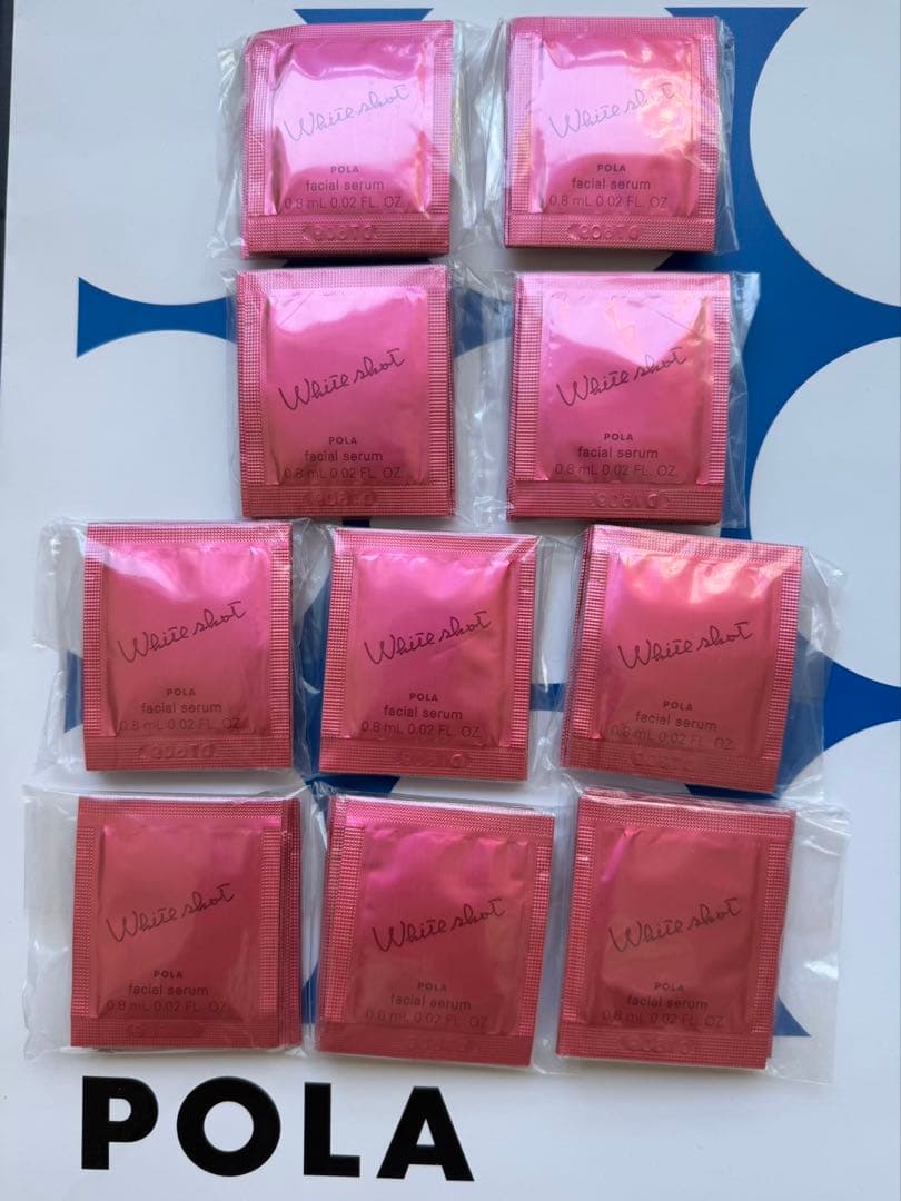 【感謝セール】ホワイトショット　フェイシャルセラム0.8mL×100枚=80mL
