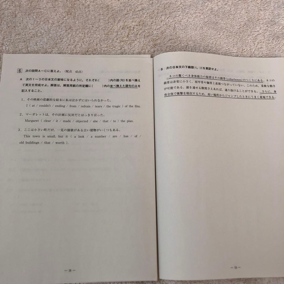 【未使用】高校3年生 2024年度 第1回 全統記述模試 河合塾