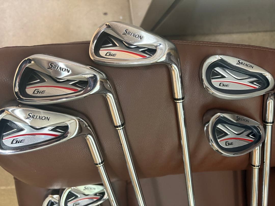 美品スリクソンSrixon GIEアイアンセット 5-9 P A S8本