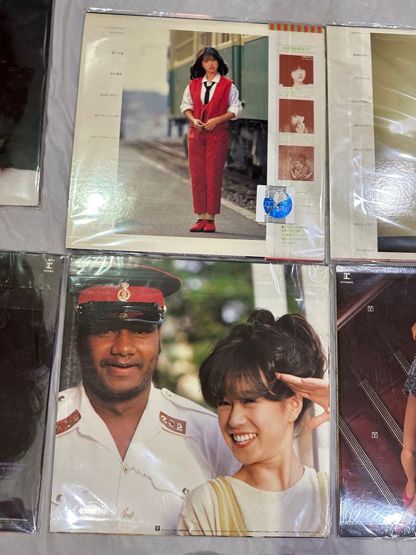 中森明菜 LP レコード アルバムコレクション 8枚セット まとめ売り