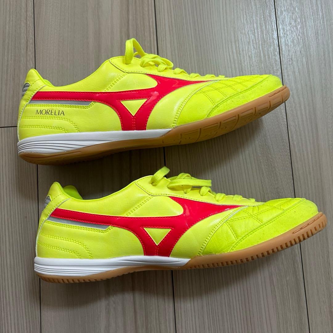 ミズノMORELIA SALA JAPAN IN 28cm イエロー×レッド