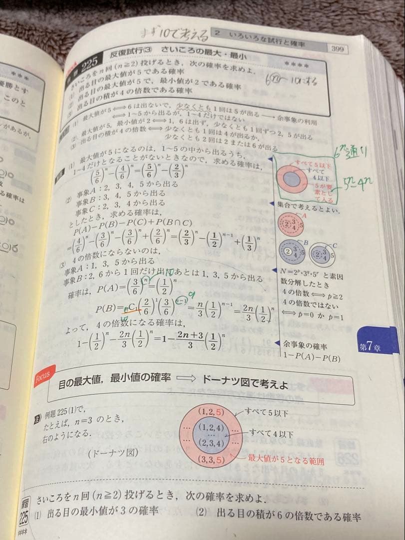 旺文社　総合的研究数学Ⅰ+A : 数学Ⅱ+B チャート式　フォーカスゴールド