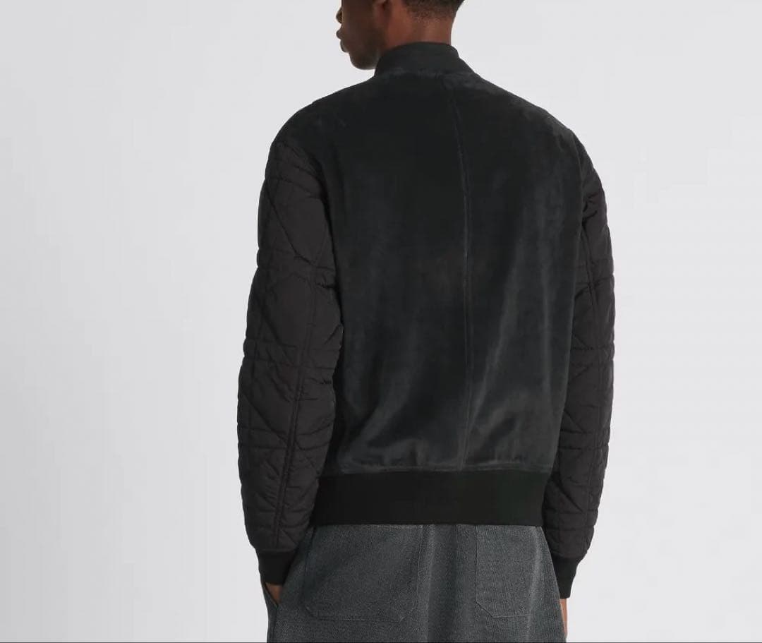dior カナージュキルティング スエード LEATHER - JACKET