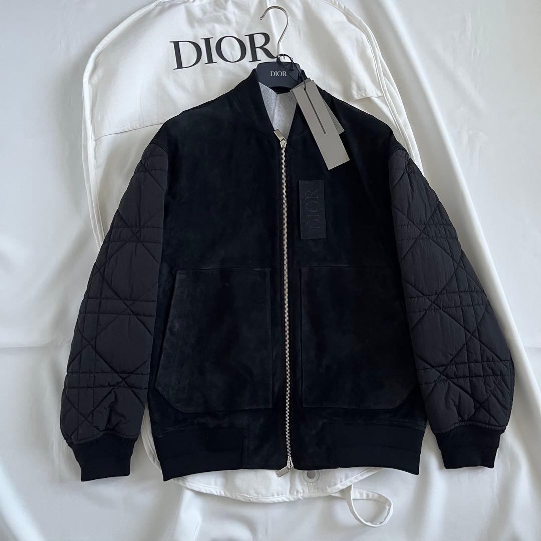 dior カナージュキルティング スエード LEATHER - JACKET