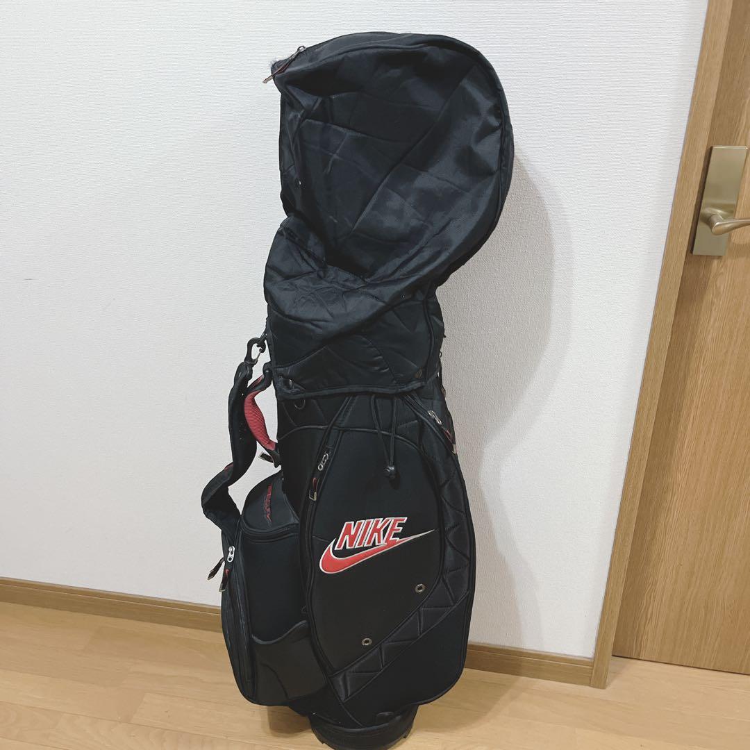 K317 訳あり NIKE ナイキ キャディバッグ　ブラック