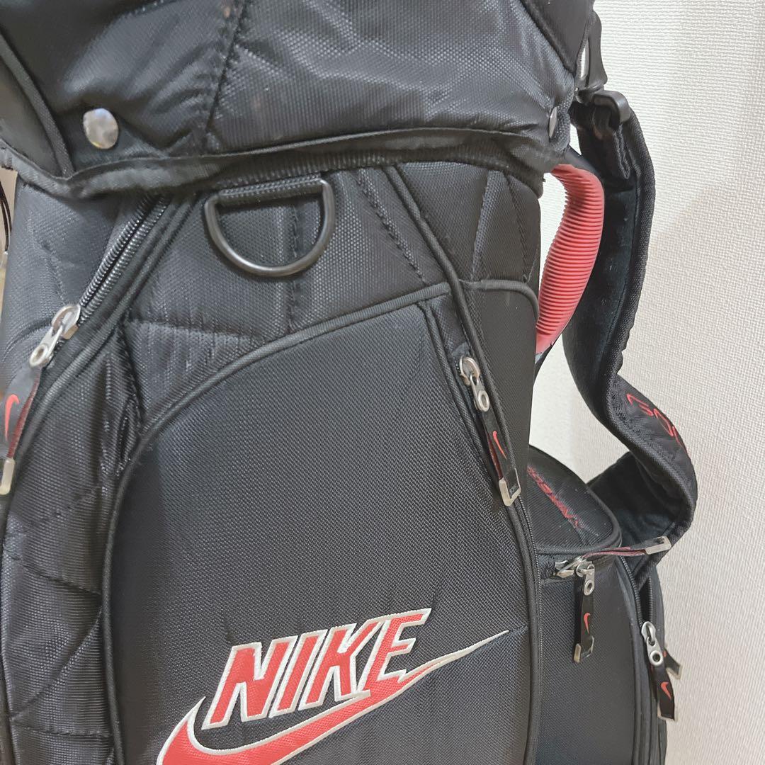 K317 訳あり NIKE ナイキ キャディバッグ　ブラック