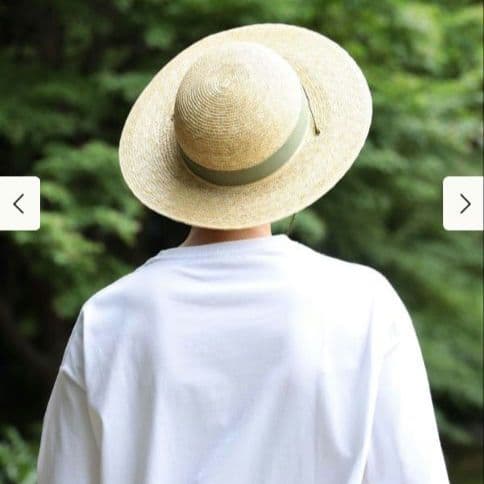 【未使用級】丸高製帽所 × BEAMS JAPAN ビームス　別注 麦わら帽子