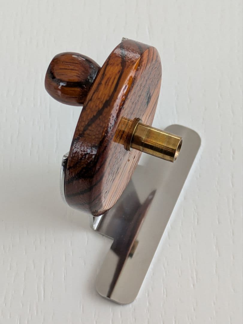 ✨️未使用/超激レア✨️　 ✴️ゼブラウッド✴️　銚栄製作所　木製ヘチリール