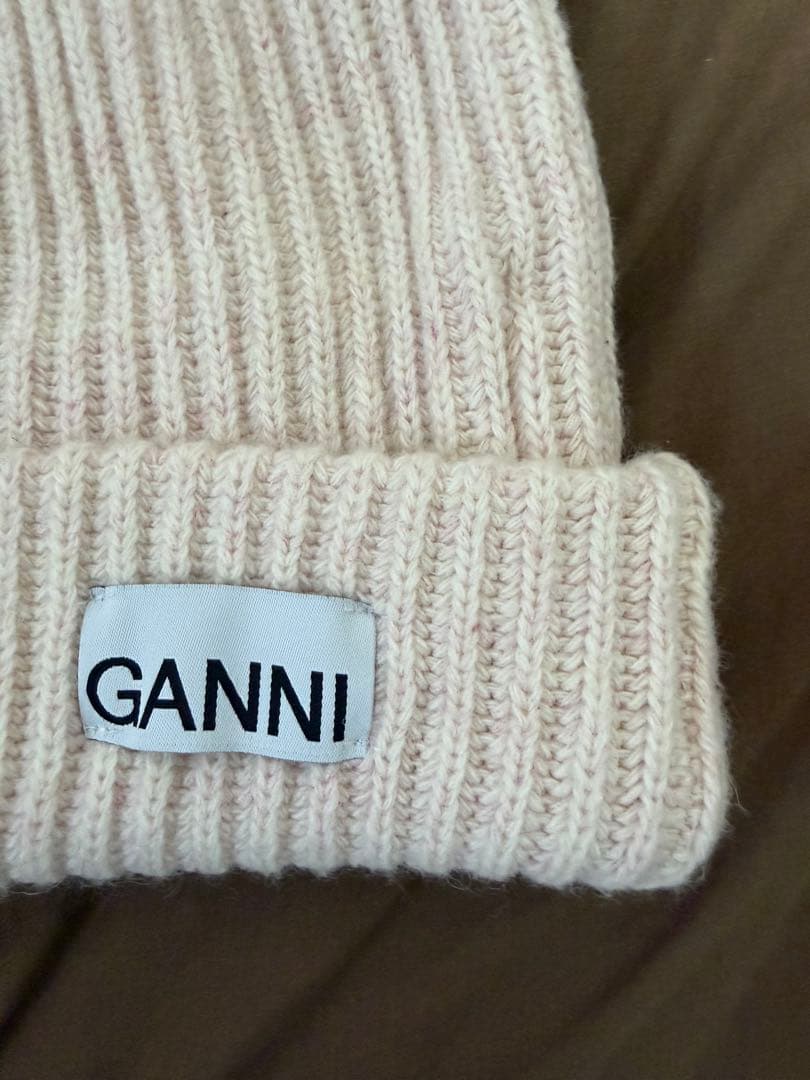 GANNI ビーニー ニット帽