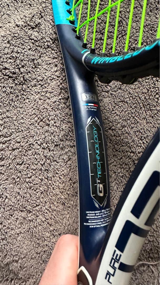 ラケット(硬式用) Babolat PURE DRIVE WIMBLEDON 2017 G3