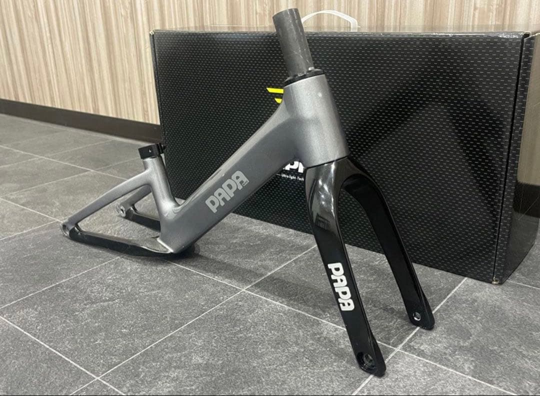 PAPABIKE TESLA パパバイク　テスラ　カーボンフレーム　使用期間1年