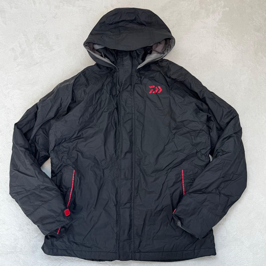 DAIWA ダイワ　レインマックス　ウィンタースーツ　セットアップ　黒　2XL