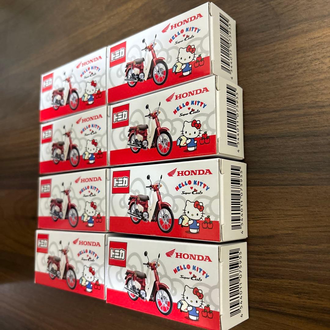 HONDA HELLO KITTY ミニカー 8個セット