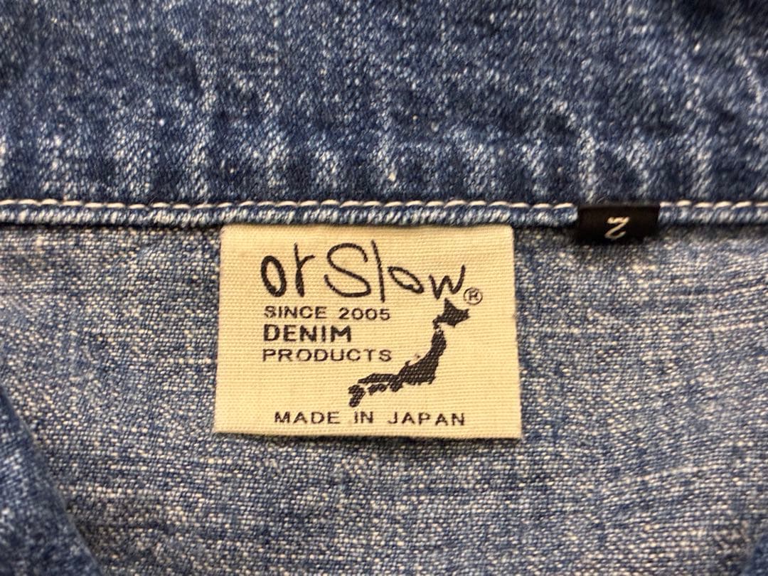 orSlow us.army M-35 PW プルオーバージャケット 濃紺　M