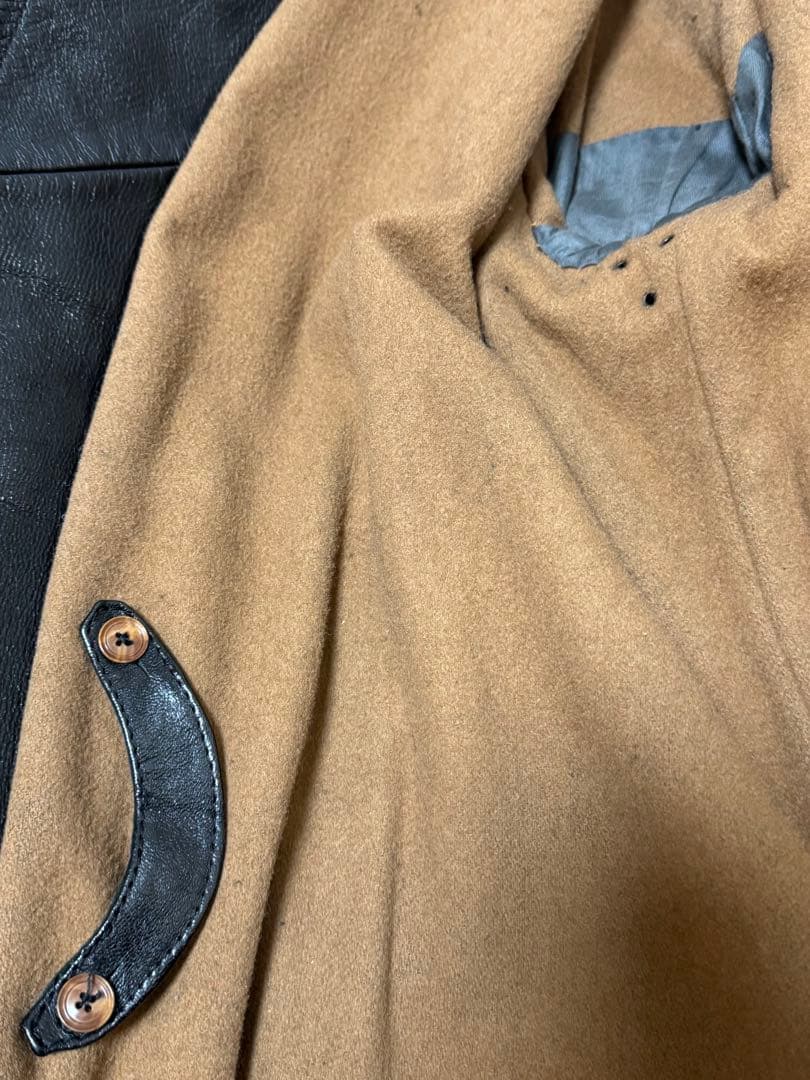 Atmarのヴィンテージレザーカーコート