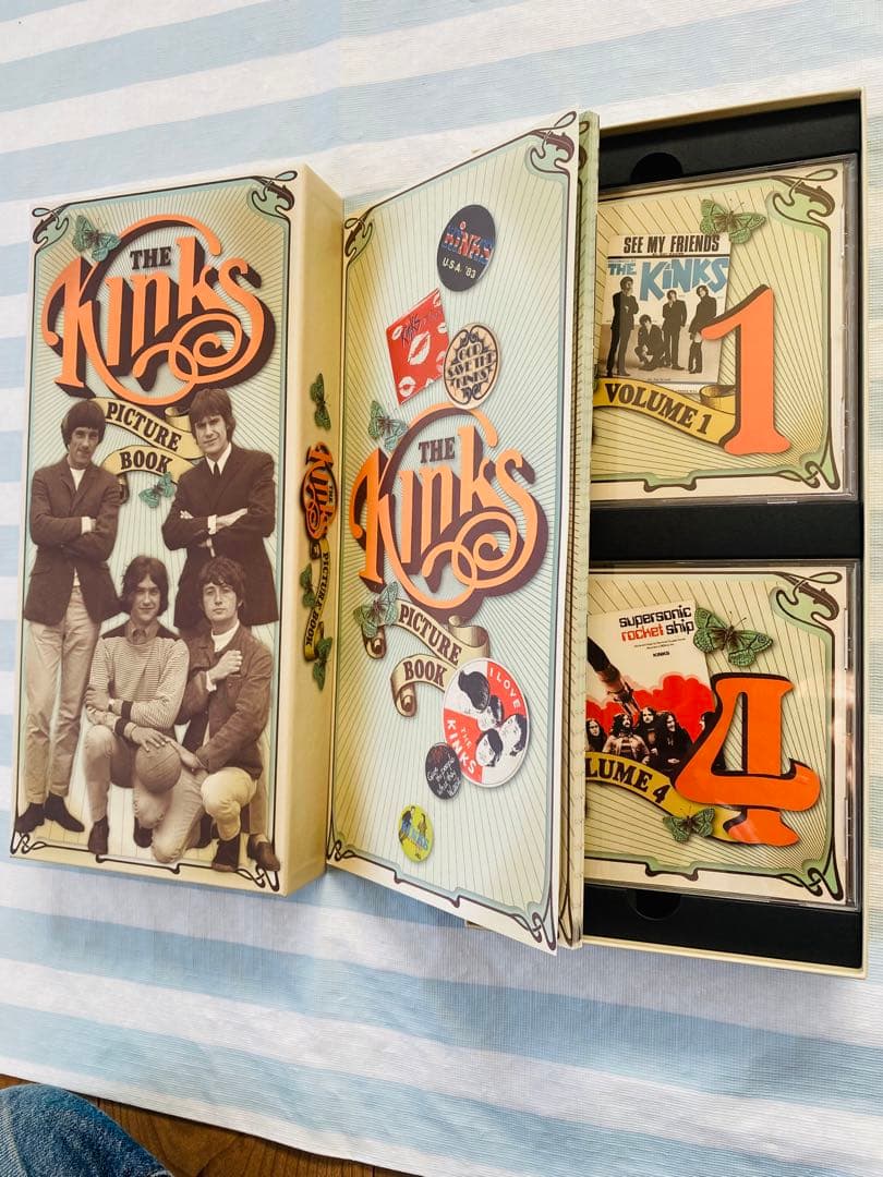 キンクス ピクチャー・ブック　CD 6枚組ボックスセット　輸入盤