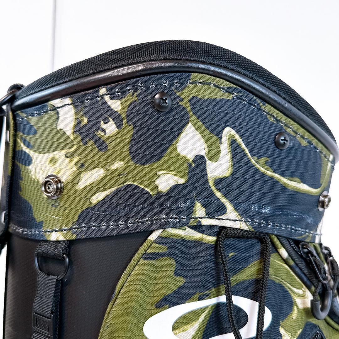 オークリー　キャディバッグ　カモグリーン　カートタイプ／OAKLEY