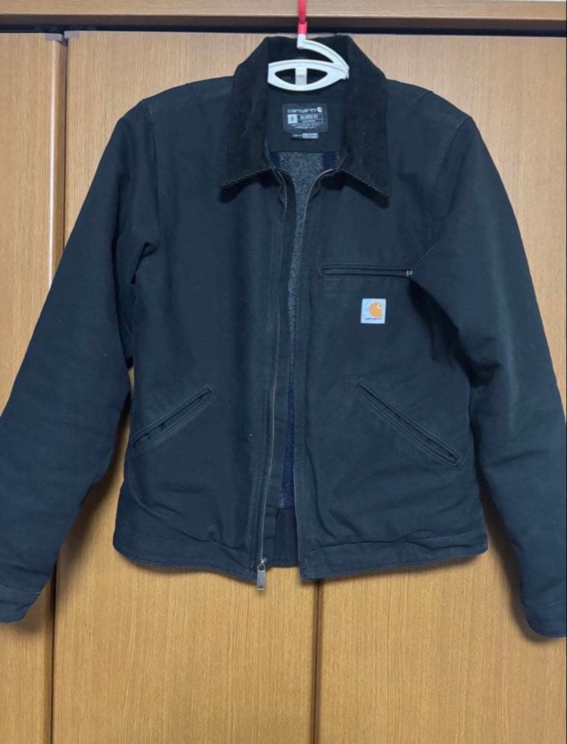 Carhartt 黒 デトロイトジャケット