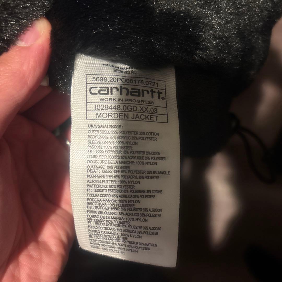 「期間限定大SALE」Carhartt シベリアンパーカー ネイビー中古古着