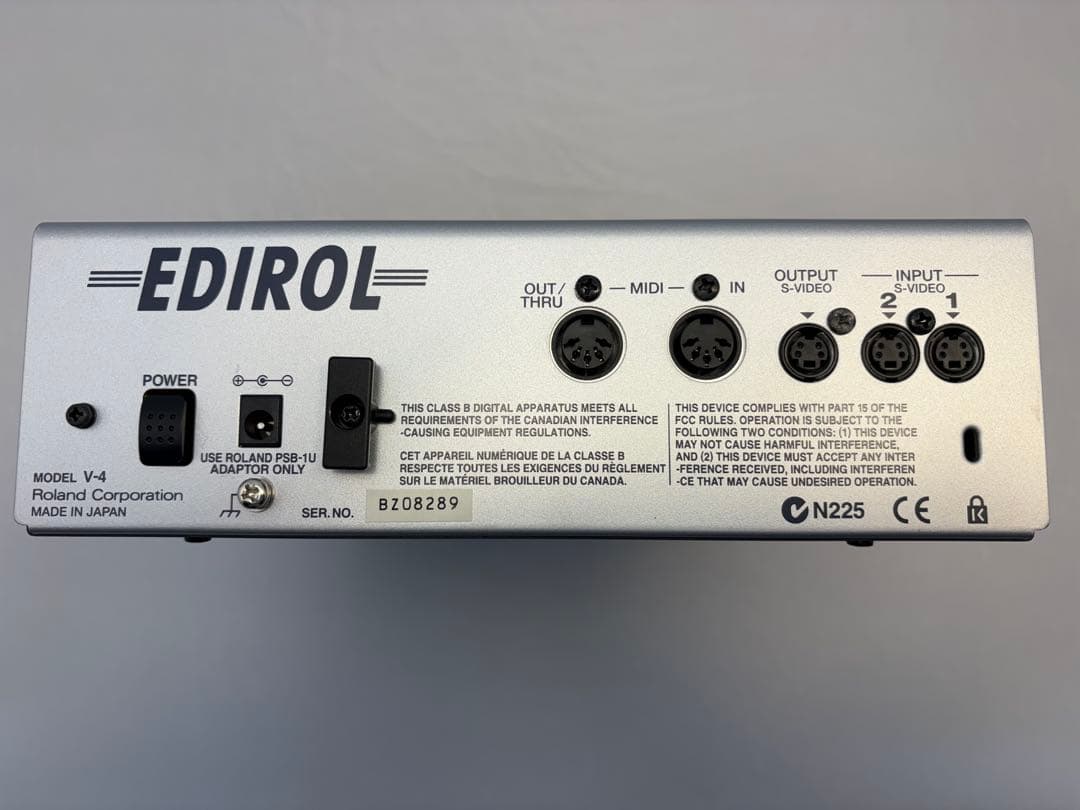 DJ機材 Roland EDIROL V-4