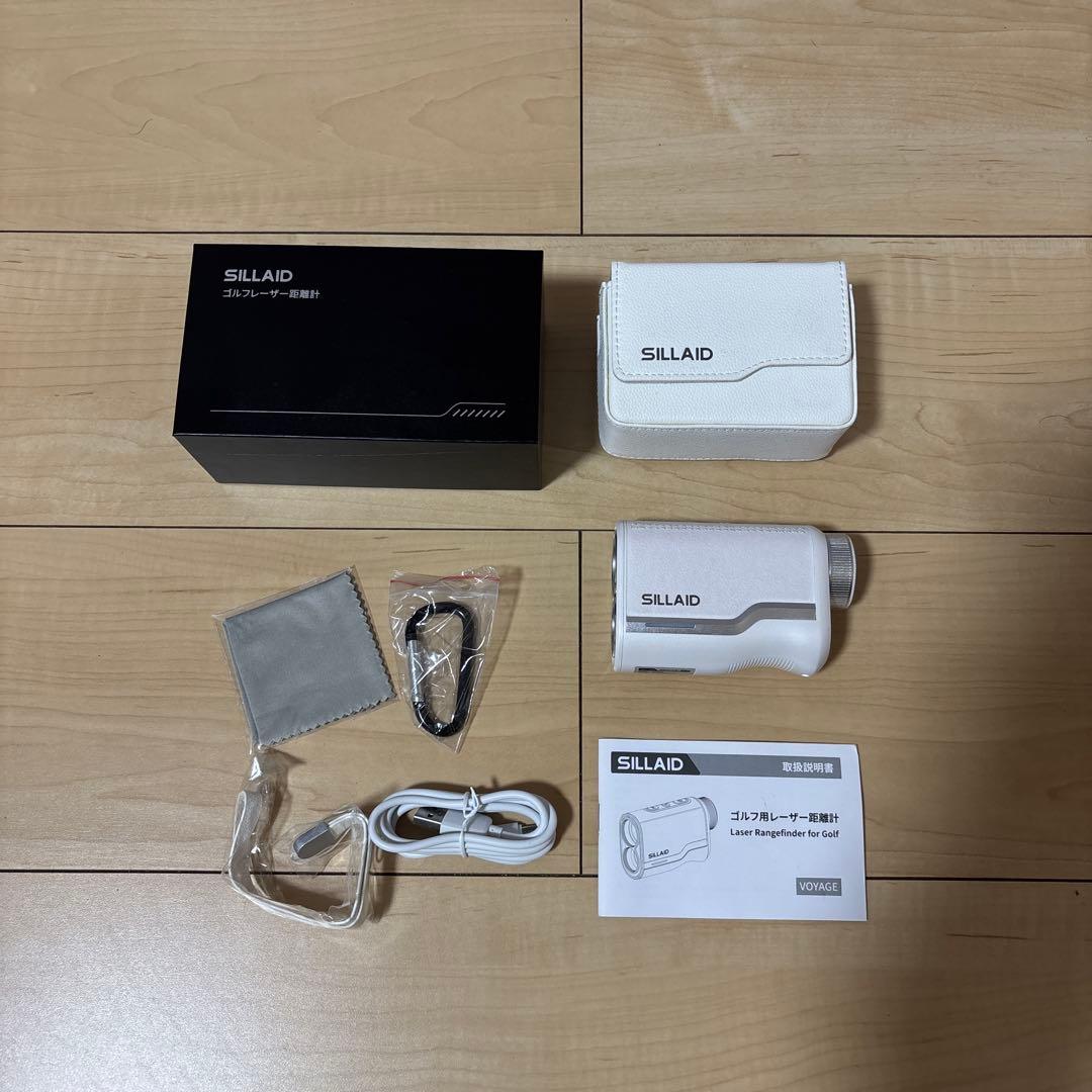 SILLAID ゴルフ用距離計 ホワイト