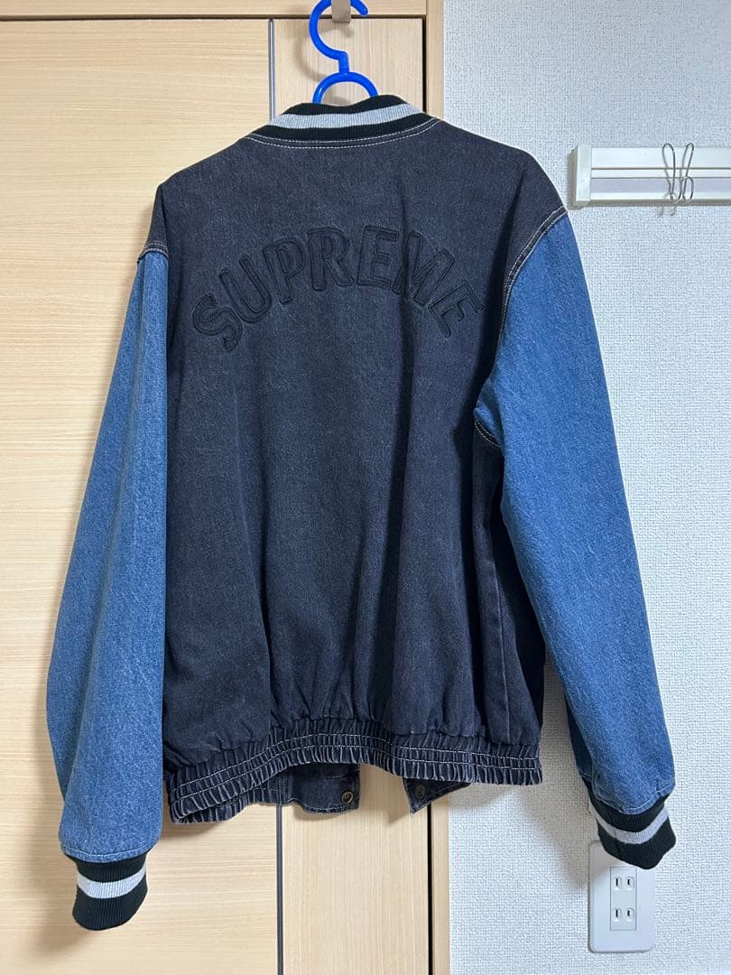 Supreme デニムジャケット Mサイズ 黒・青