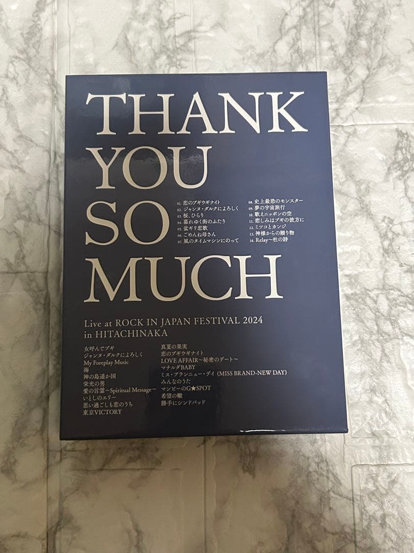 サザンオールスターズ THANK YOU SO MUCH (完全生産限定盤A)