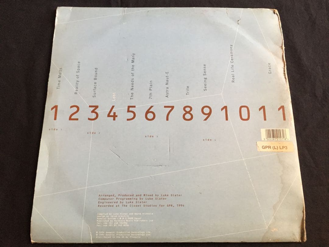 ★Luke Slater's 7th Plain 2LP ★[QZJN6]