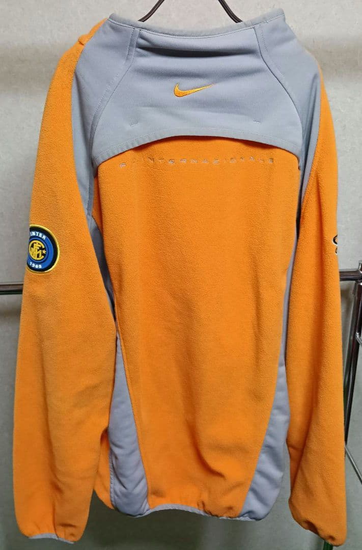 【超美品】インテルミラノ Y2K／2000s／フリースジャケット オレンジ／M