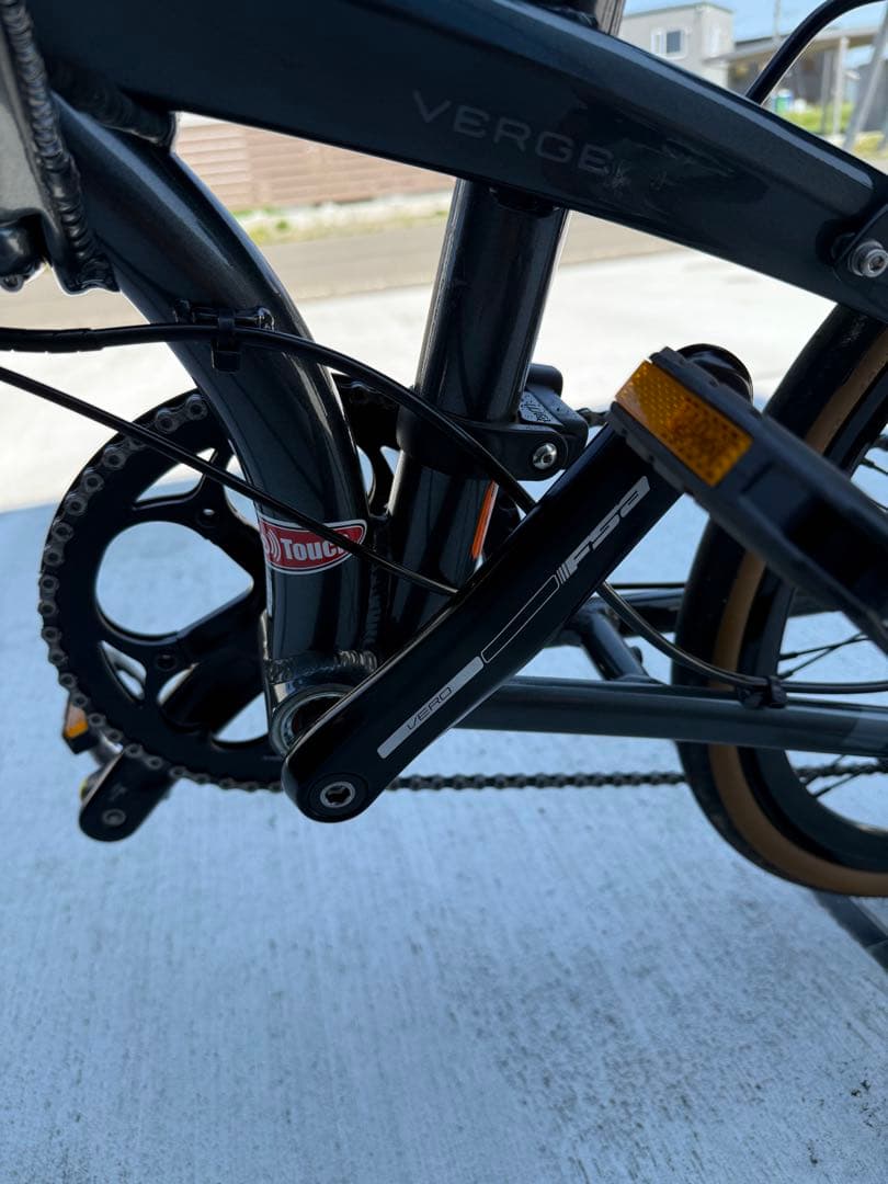 Tern VERGE P10 ライト、バッグ付属品あり