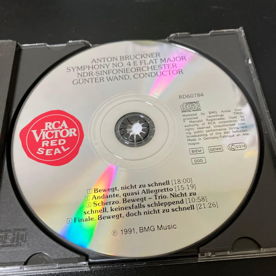 【売約済】ヴァント＆北ドイツ放送響／ブルックナー：交響曲第4番「ロマンティック」
